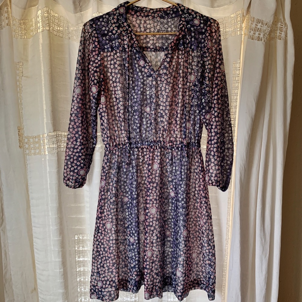 VINTAGE Floral Mini Dress